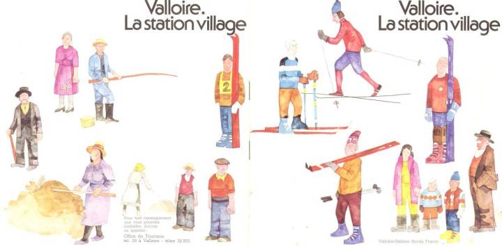 valloire la station village de guy ameye1 